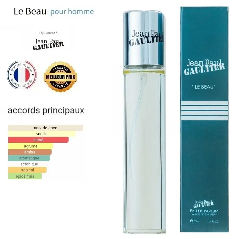 Riha de poche pour homme de qualité Française - Eau de Parfum 33ml Livraison dans tout le Maroc